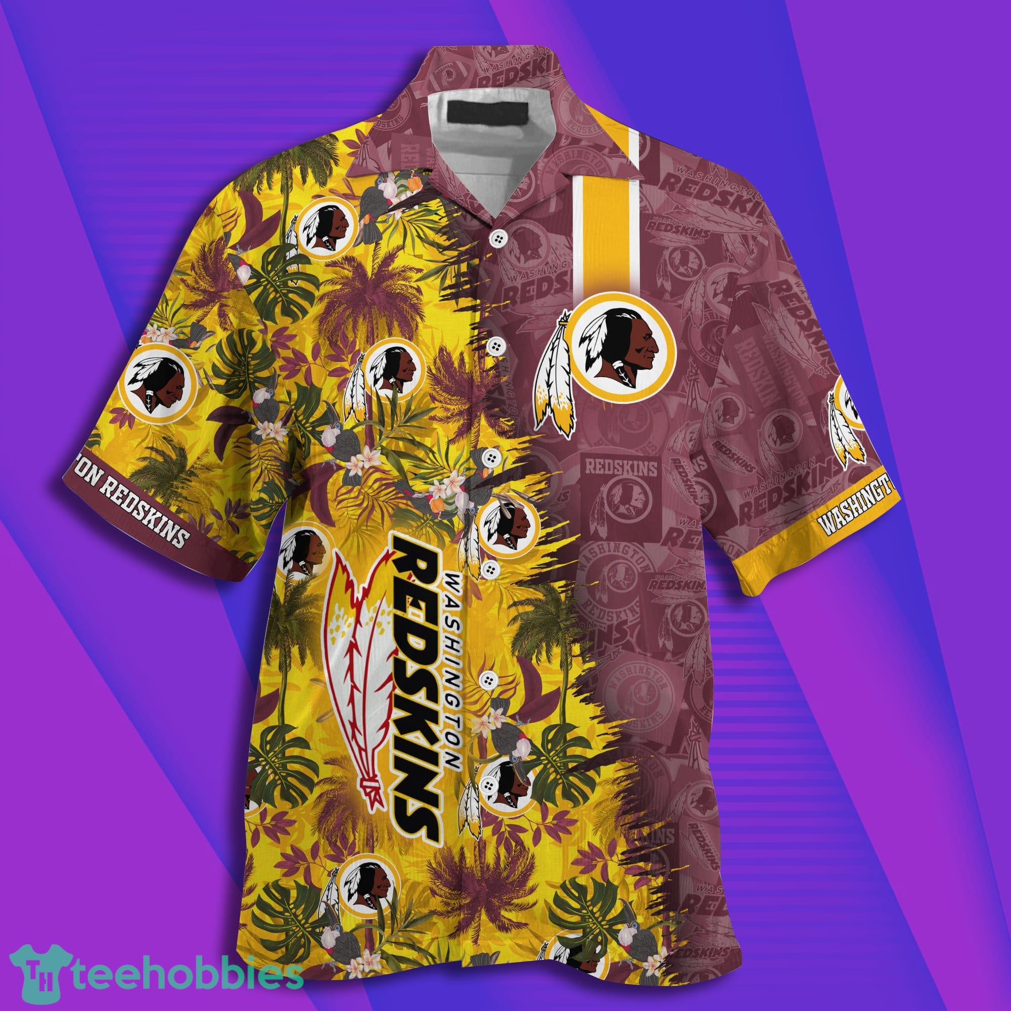 Washington Redskins NFL-Summer Hawaiian 3D T-Shirt