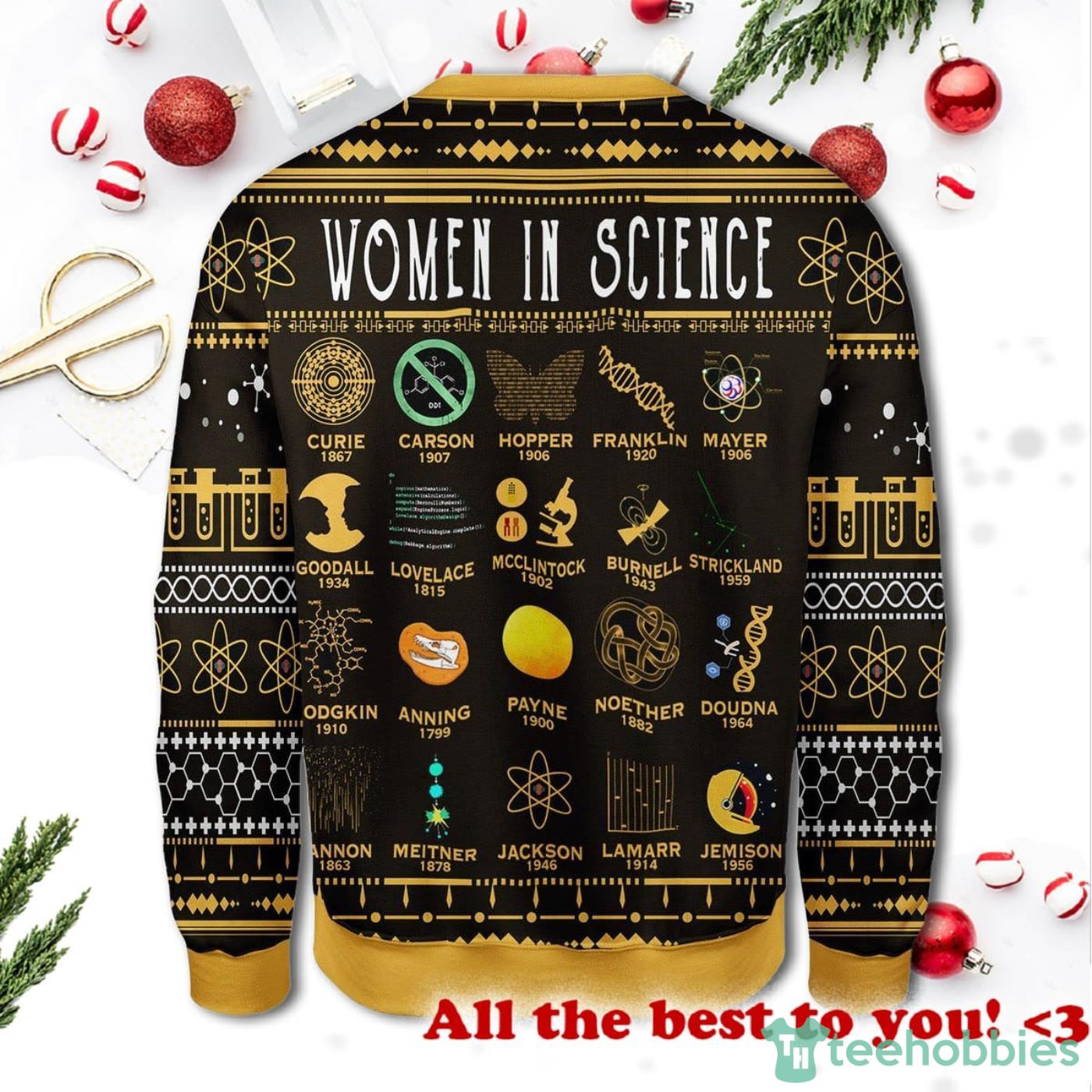 Science christmas outlet jumper