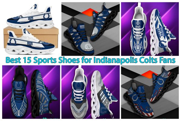 Best 15 Sports Shoes for Indianapolis Colts Fans