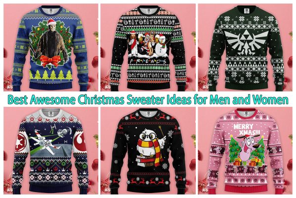 Best Awesome Christmas Sweater Ideas for Men and Women