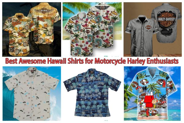 Best Awesome Hawaii Shirts for Motorcycle Harley Enthusiasts