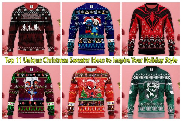 Top 11 Unique Christmas Sweater Ideas to Inspire Your Holiday Style