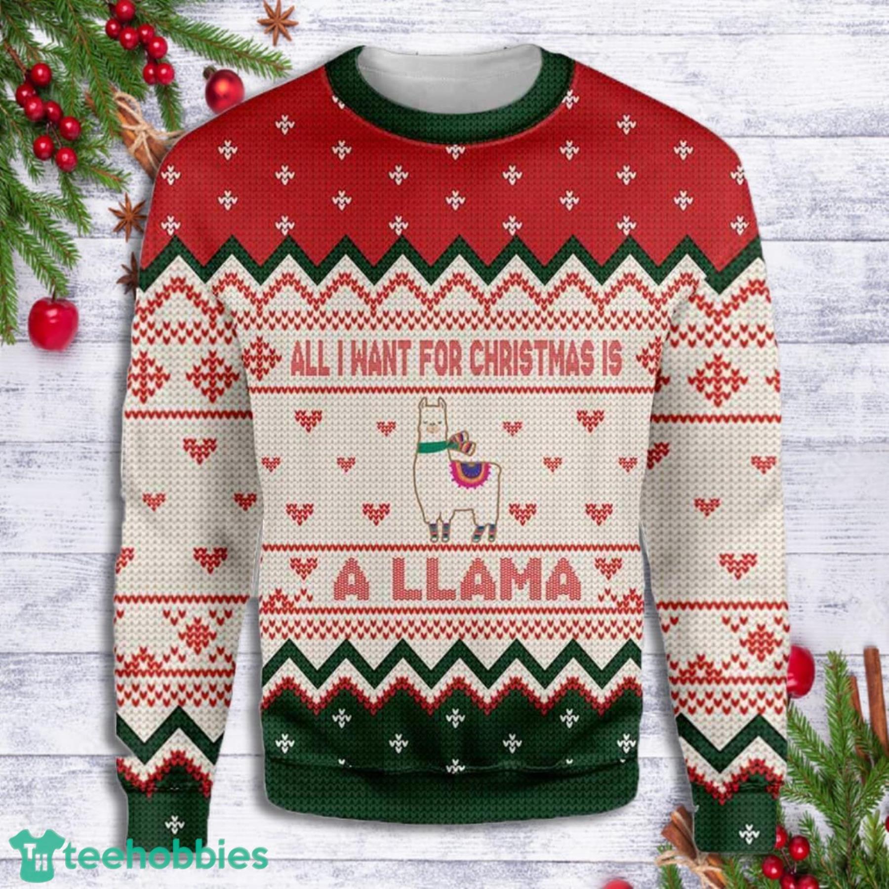 Llama xmas sale sweater