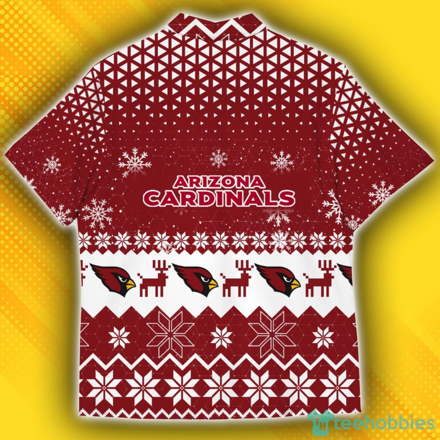 Arizona Cardinals Patches Ugly Crew Neck Sweater