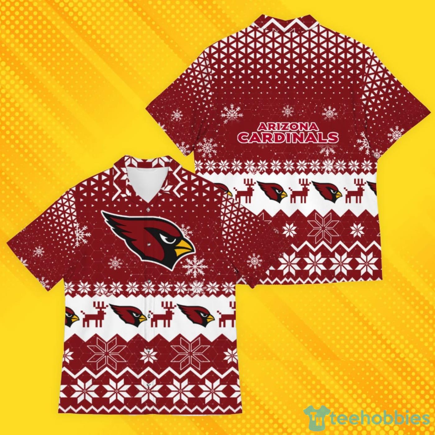 Arizona Cardinals Patches Ugly Crew Neck Sweater