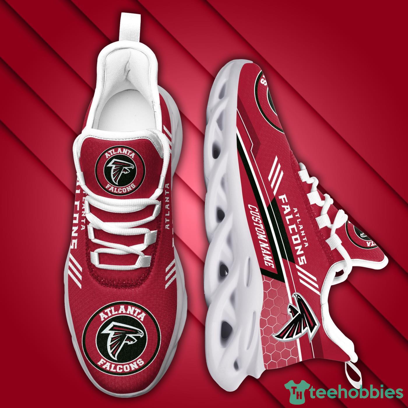 Atlanta Falcons Custom Name Max Soul Sneaker Shoes For NFL Football Fan