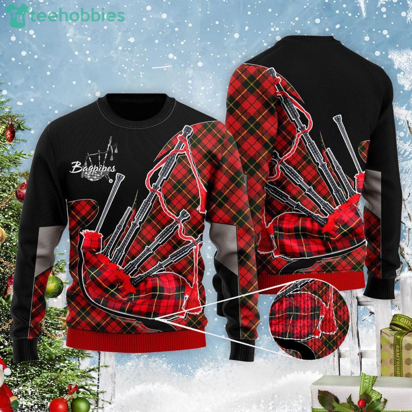 Music ugly christmas top sweater