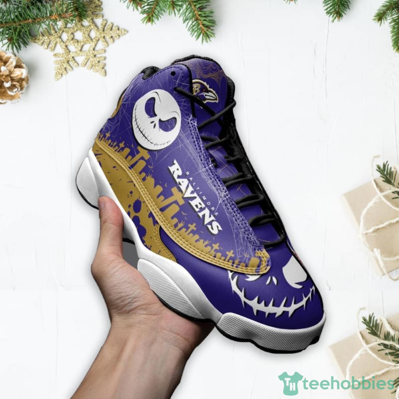 Baltimore Ravens Limited Edition Air Jordan 13 Sneakers Shoes