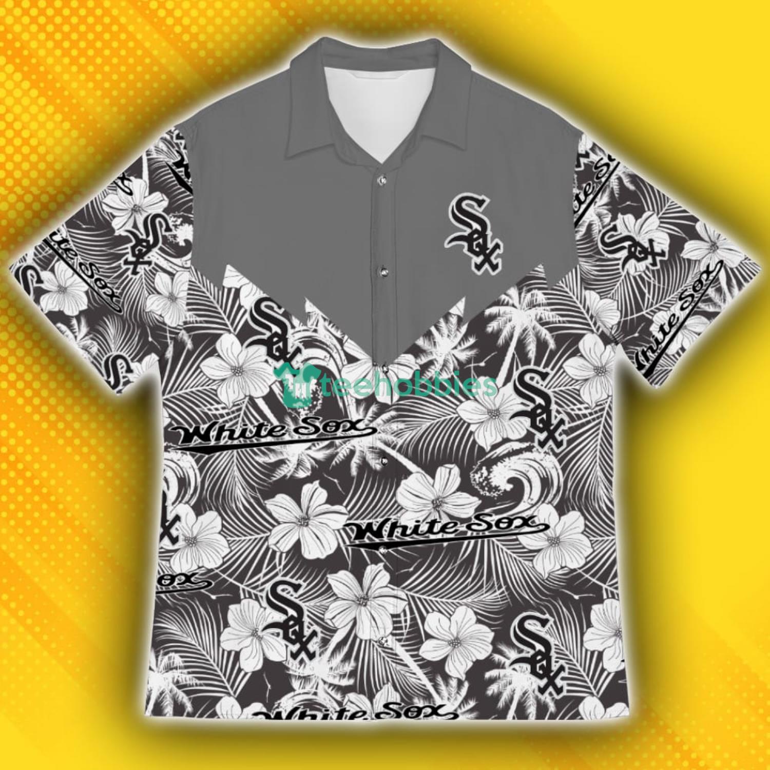 Baseball American Hawaii Shirt Tropical Beach Tree Chicago White Sox  Hawaiian Shirt For Fans