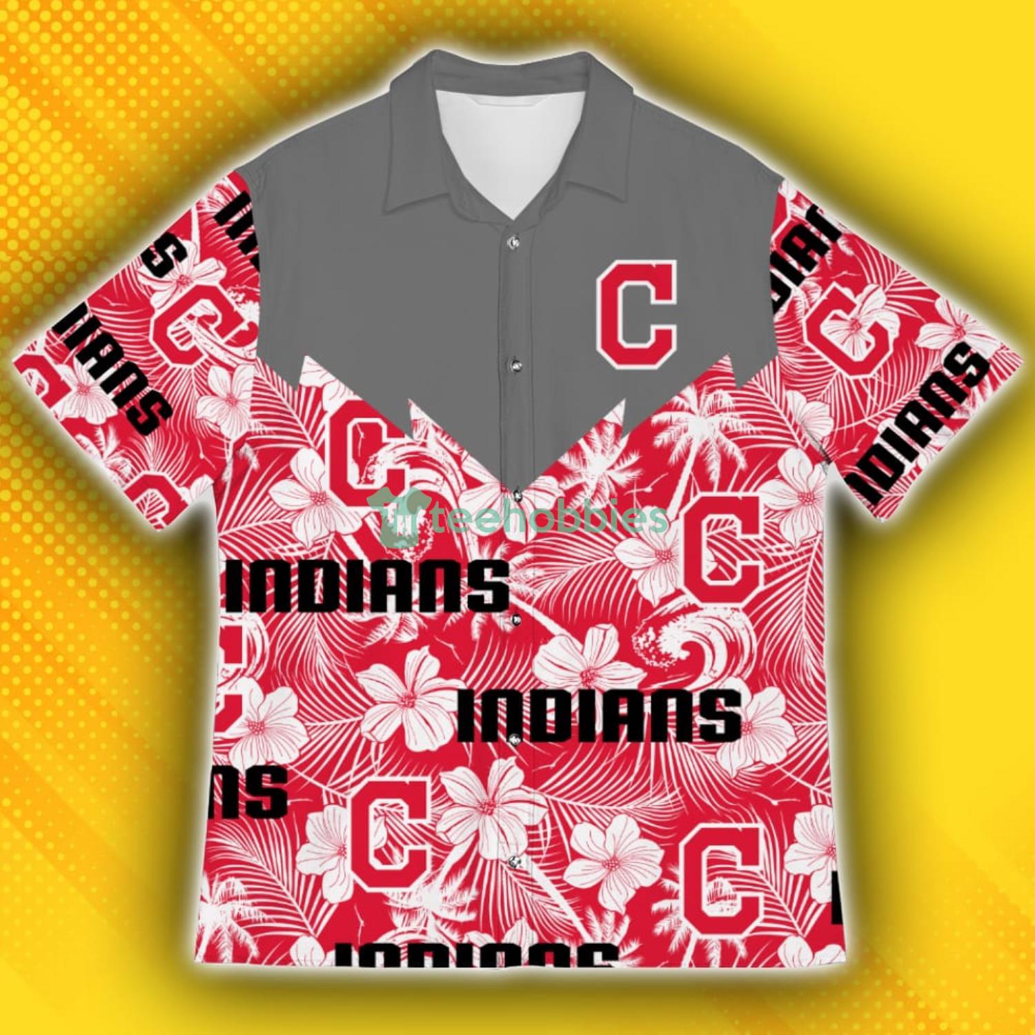 Baseball American Hawaii Shirt Tropical Beach Tree Cleveland