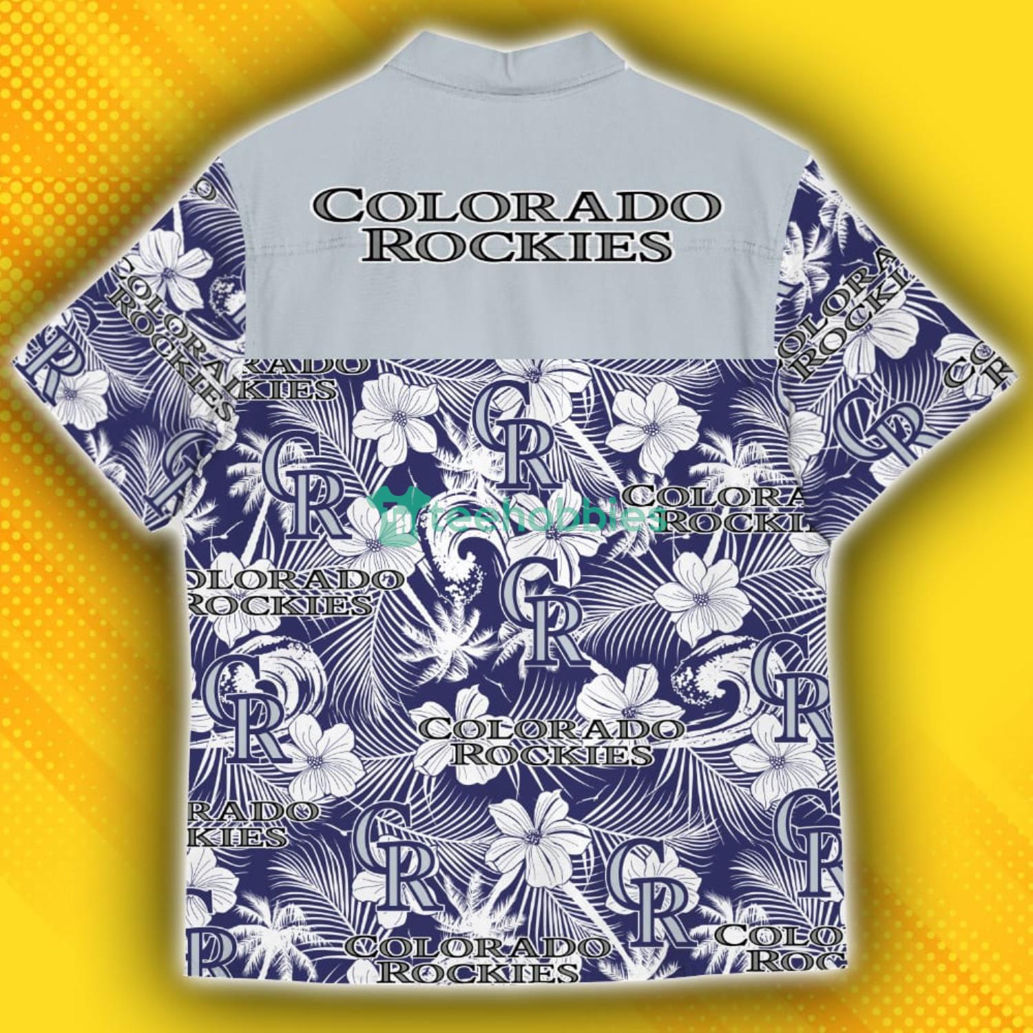 Colorado Rockies MLB Hawaiian Shirt Custom Summertime Aloha Shirt