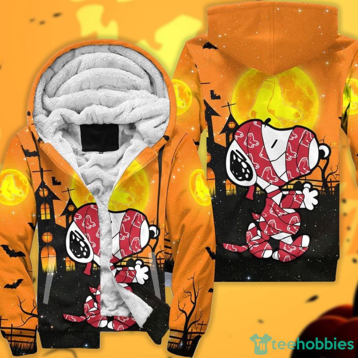 Boston Red Sox Mummy Snoopy Halloween All Over Printed 3D Shirt Product Photo 5 Boston Red Sox Mummy Snoopy Halloween All Over Printed 3D Shirt Product Photo 5
