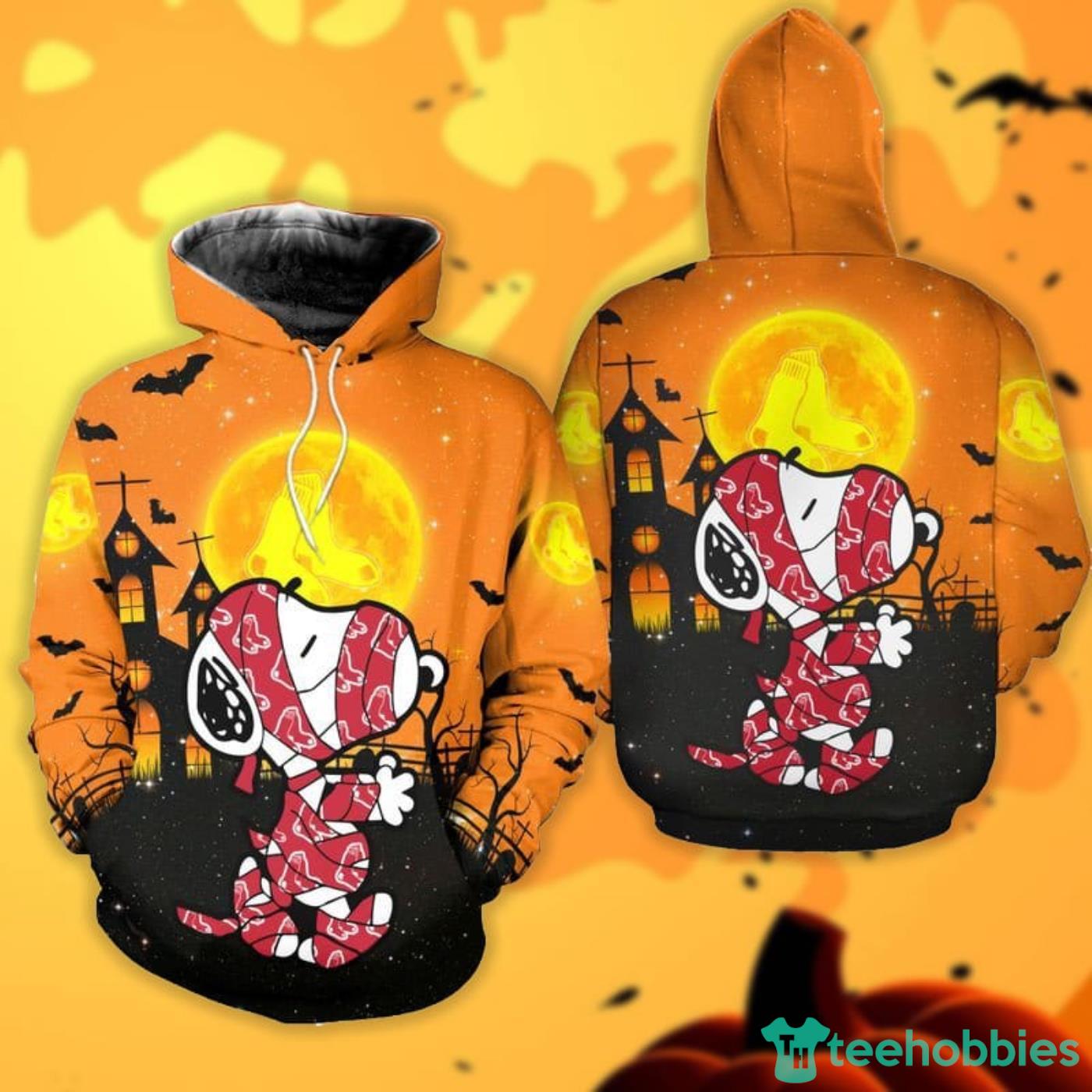 Boston Red Sox Mummy Snoopy Halloween All Over Printed 3D Shirt Product Photo 1 Boston Red Sox Mummy Snoopy Halloween All Over Printed 3D Shirt Product Photo 1