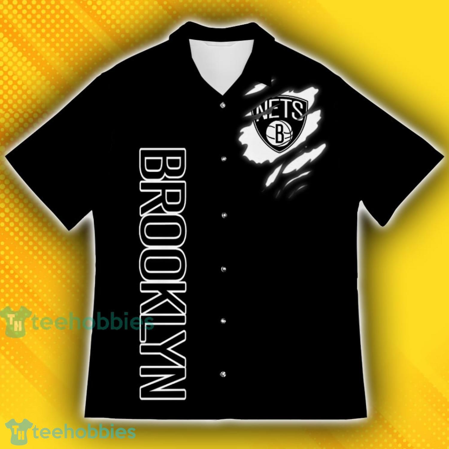Brooklyn Nets Sports American Hawaiian Football Helmet Hawaiian Shirt Product Photo 5 Brooklyn Nets Sports American Hawaiian Football Helmet Hawaiian Shirt Product Photo 5