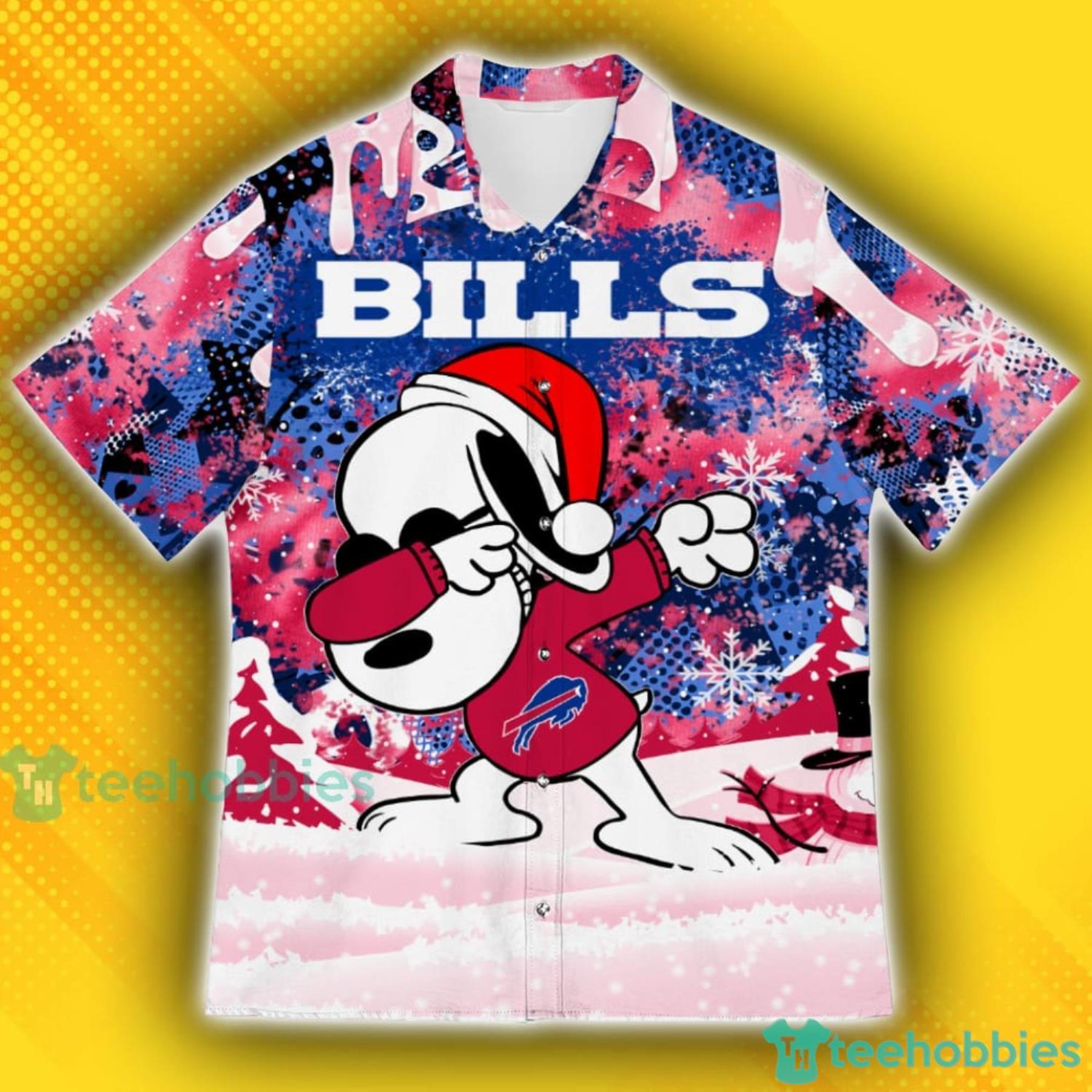 Snoopy Merry Buffalo Bills Christmas Shirt - High-Quality Printed