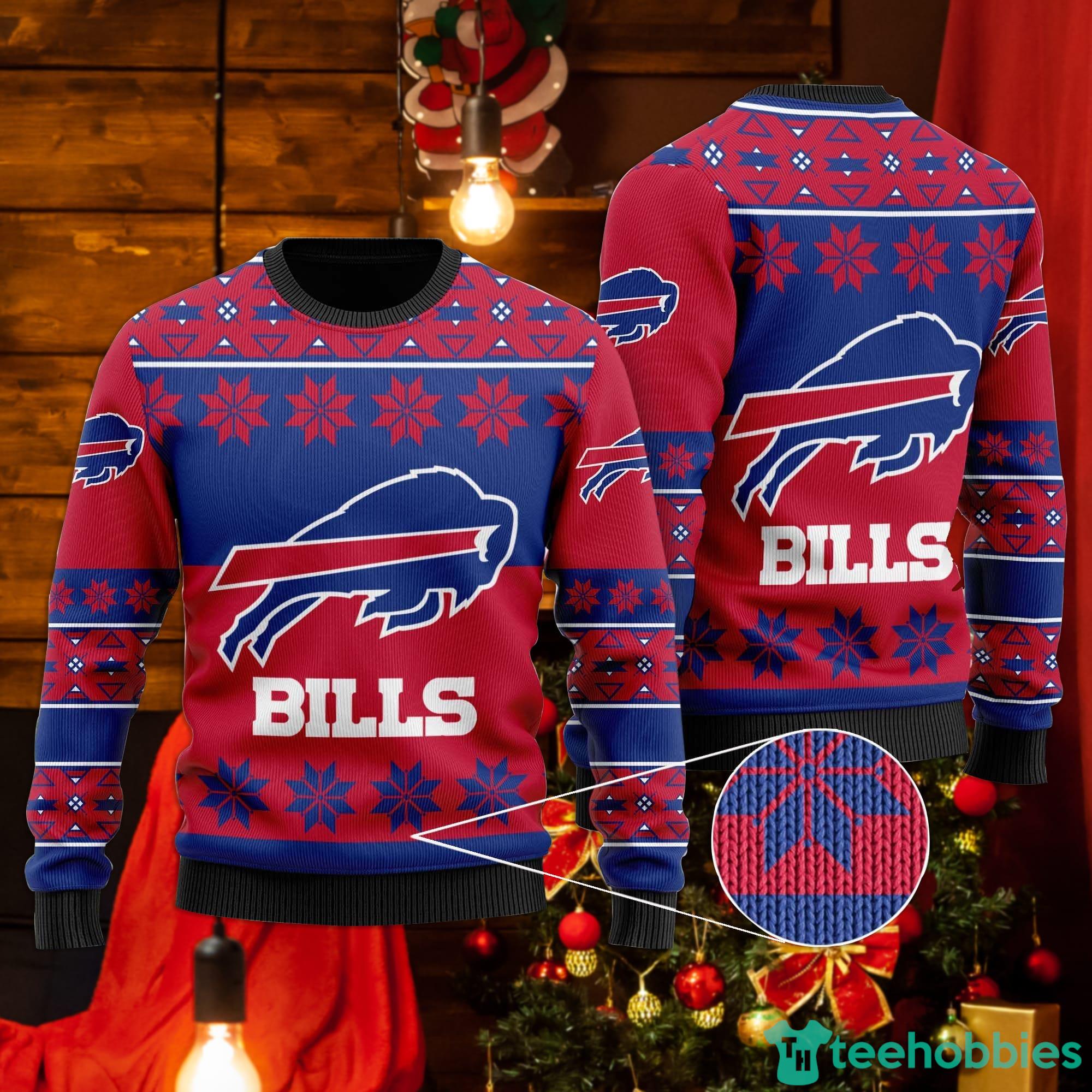 Buffalo Bills Mascot Ugly Christmas Sweater - Shibtee Clothing