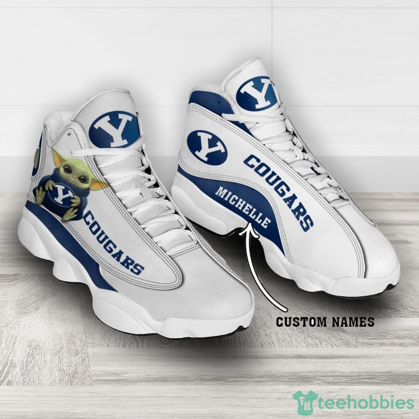 Custom Name Usc Trojans Air Jordan 13 Sneaker Shoes - Banantees