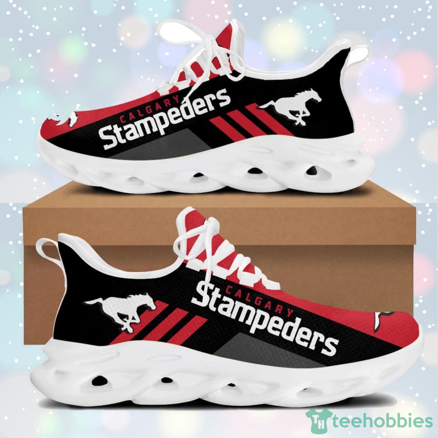 Calgary Stampeders Max Soul Sneaker Running Shoes image Calgary Stampeders Max Soul Sneaker Running Shoes Product Photo 2