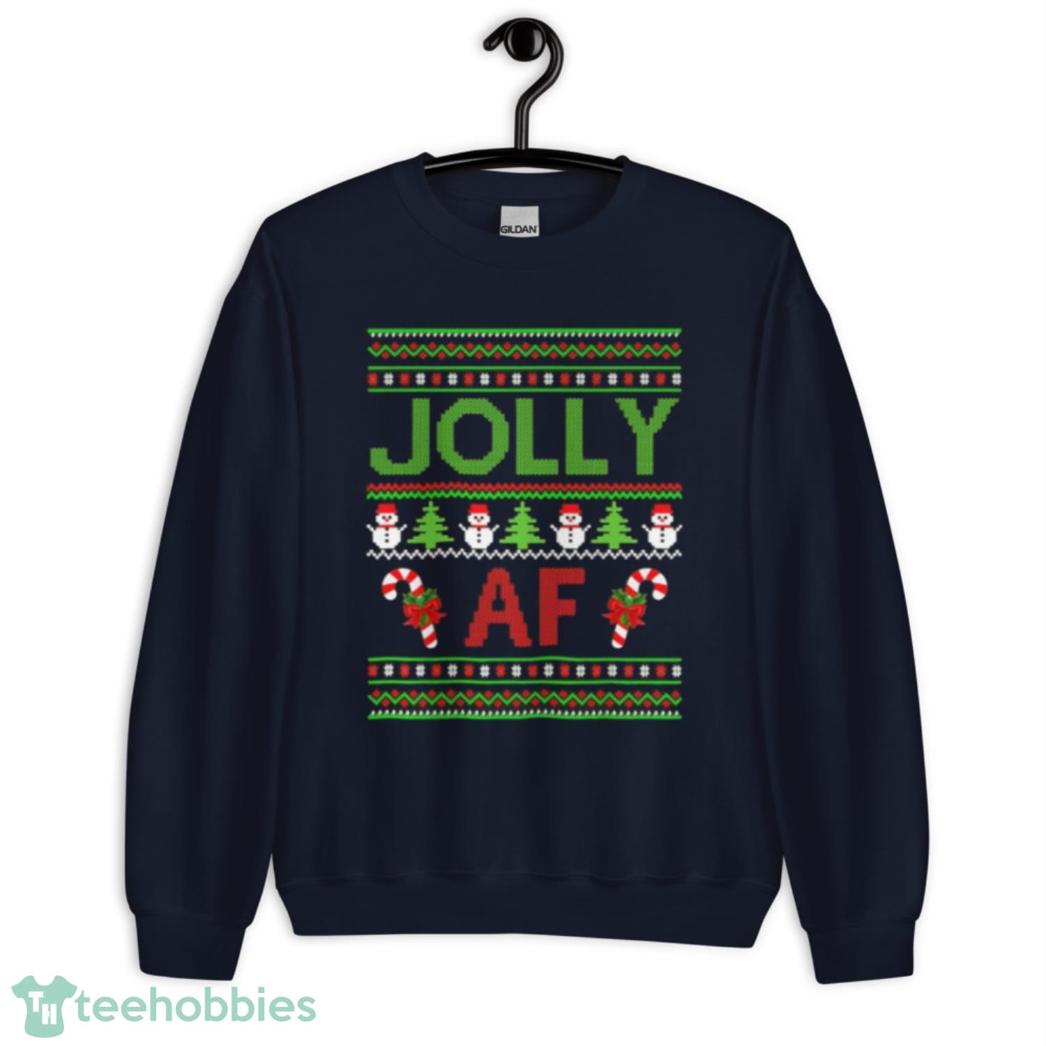 Personalized Christmas 2022 Ugly Sweater - Jolly Family Gifts