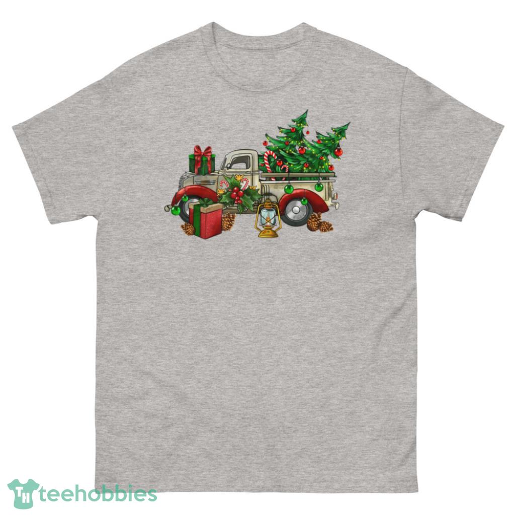 Christmas Santa Christmas Truck Xmas Tree Candy Cane Christmas Shirt - 500 Men’s Classic Tee Gildan