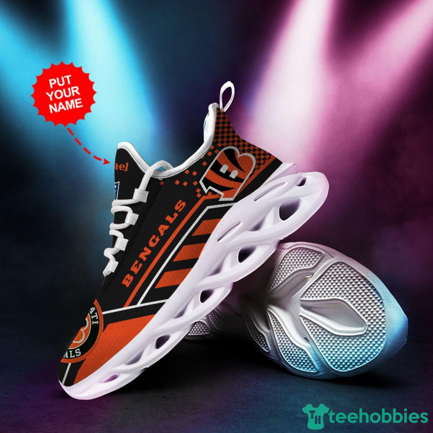 Pro Shop Logo Cincinnati Bengals Chunky Sneakers – Best Funny Store