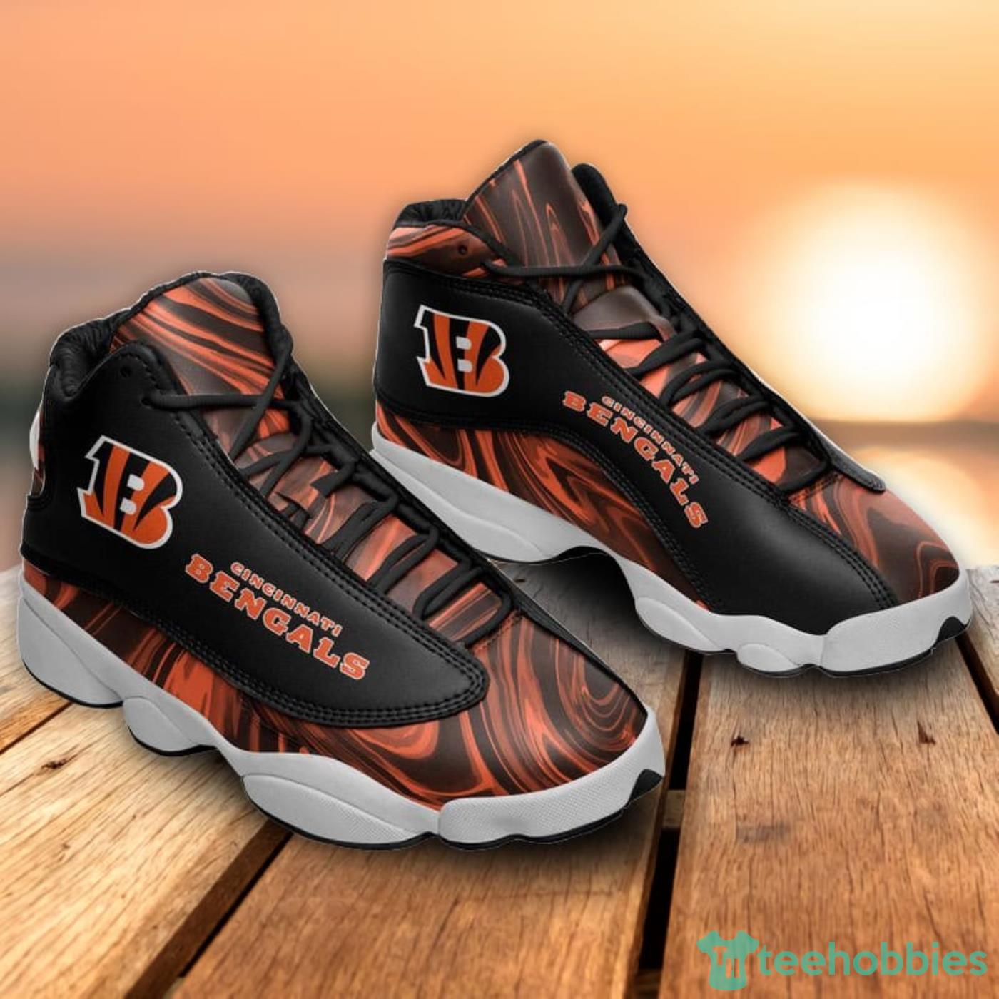 Custom Name Cincinnati Bengals Baby Yoda Air Jordan 13 Sneaker Shoes