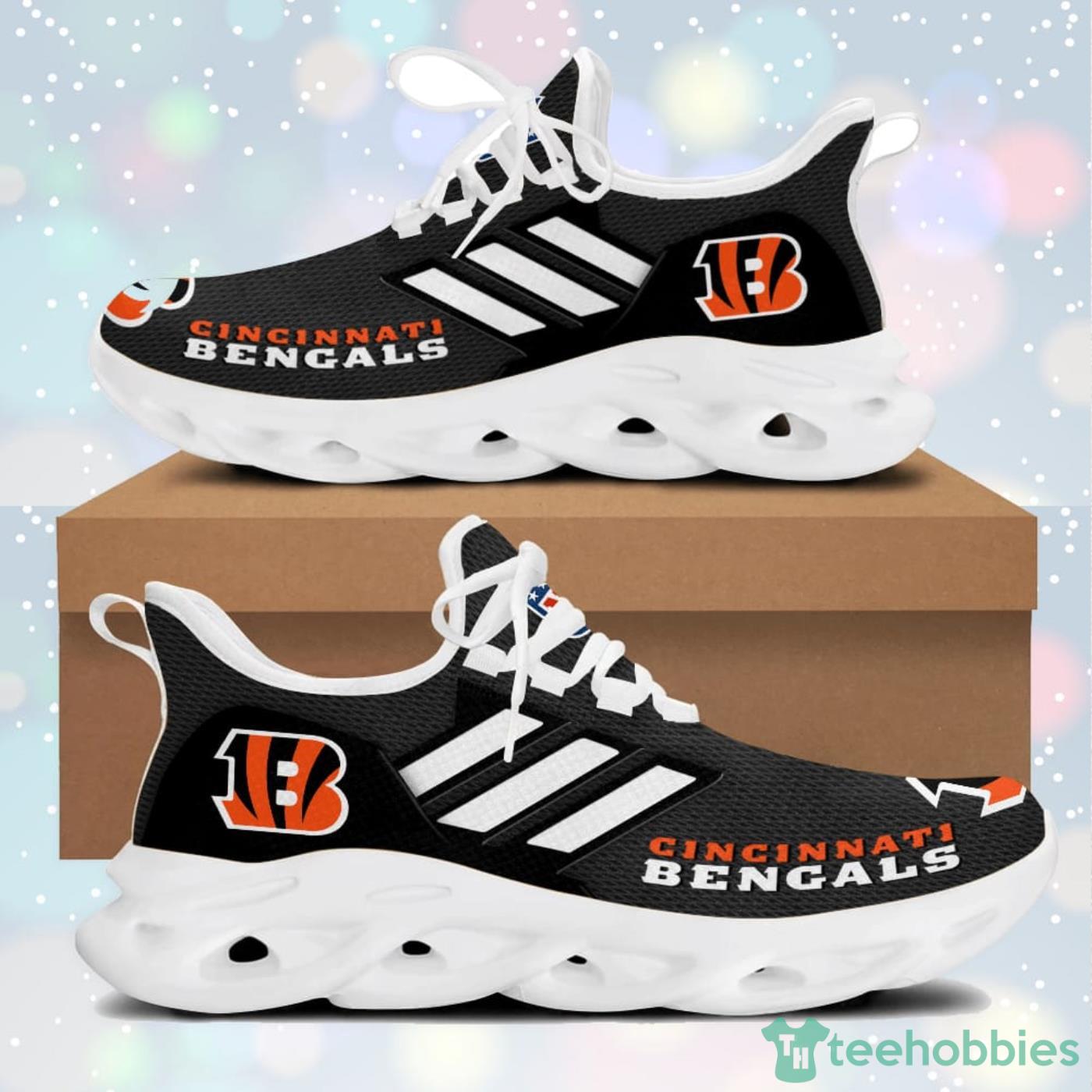 Cincinnati Bengals Running Max Soul Shoes V12 On Sale - Tana Elegant