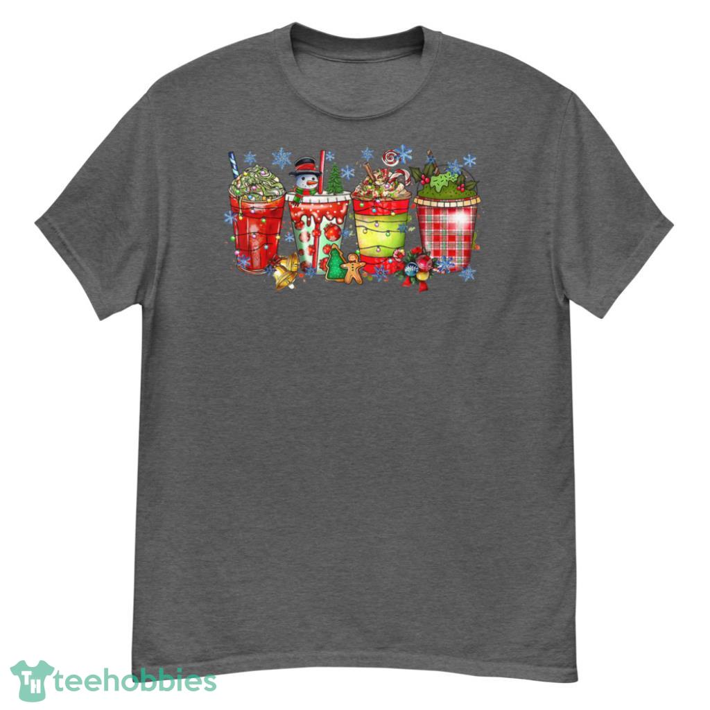 Coffee Drink Merry Christmas For Man Woman Christmas Shirt - G500 Men’s Classic T-Shirt-1