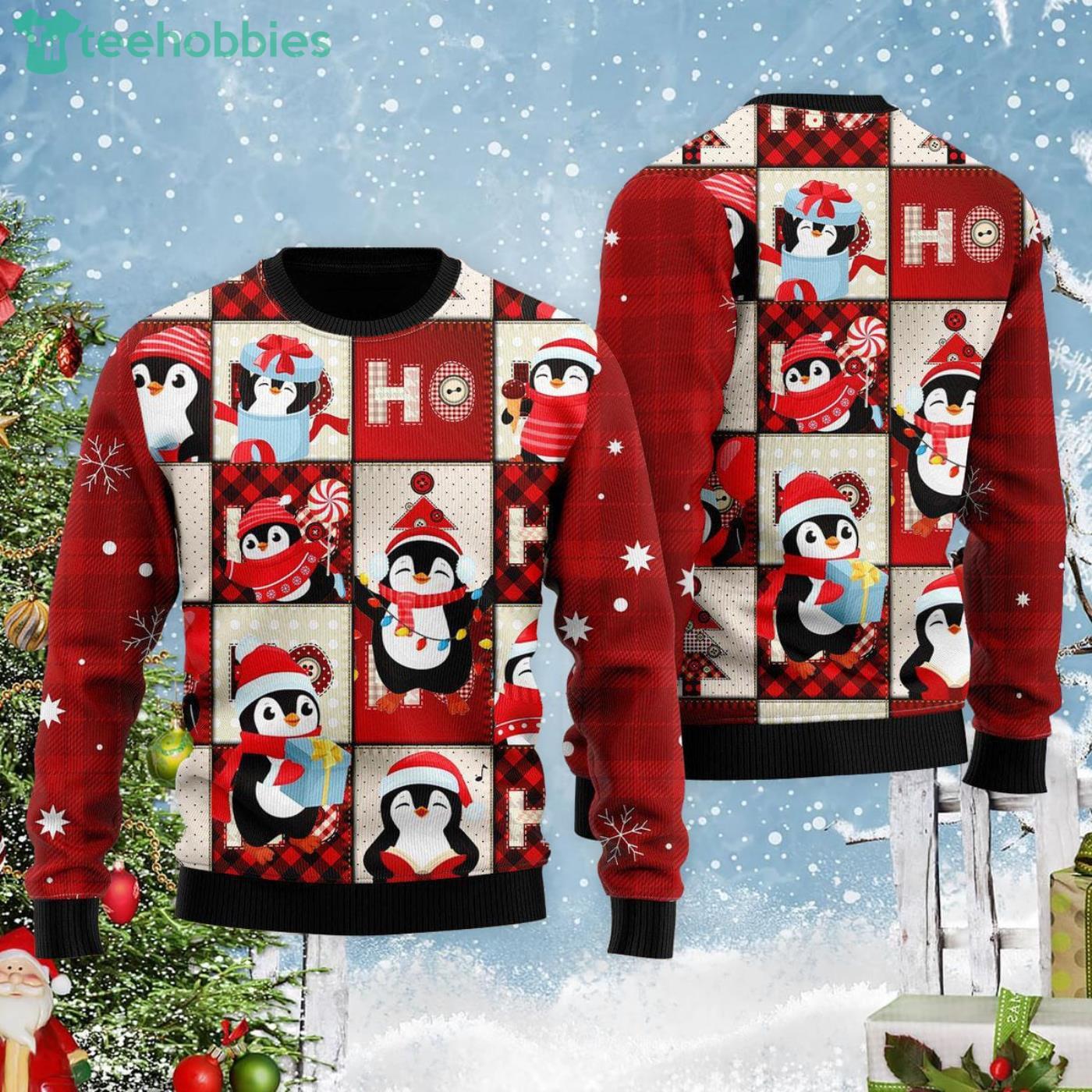 Penguin shop christmas sweater