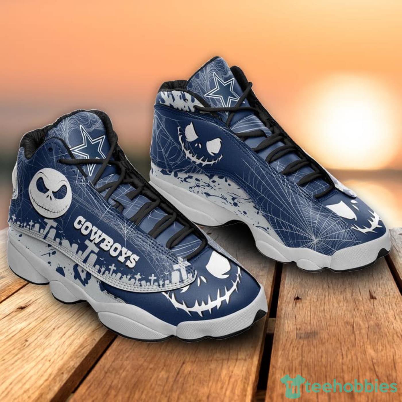 Dallas Cowboys Air Jordan 13 Sneaker, Custom Cowboys Footwear