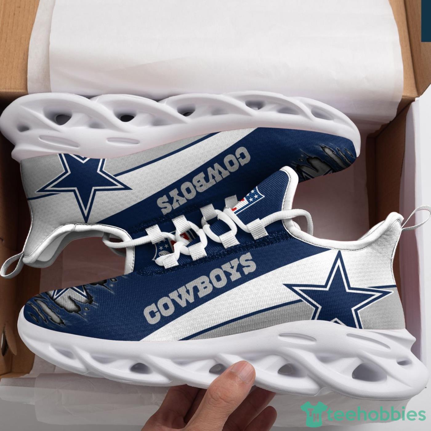 Dallas Cowboys NFL Max Soul Shoes Running Shoes - Banantees