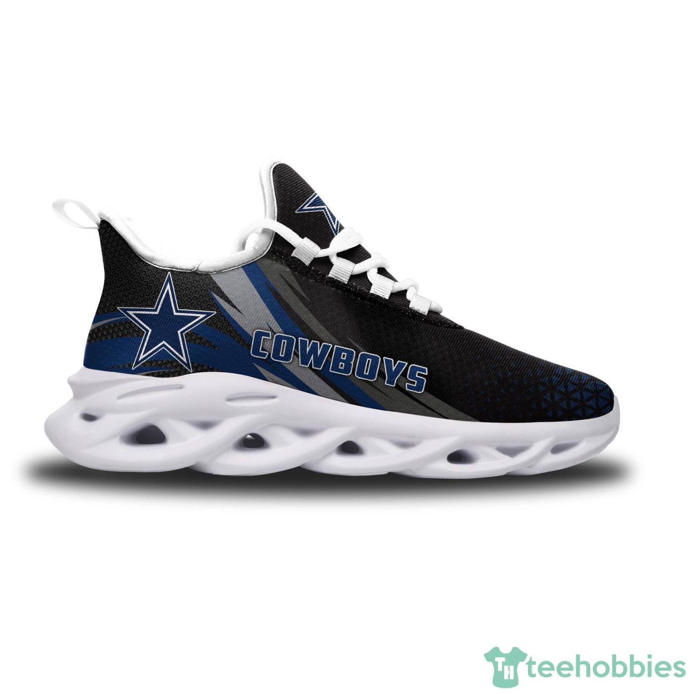 Dallas Cowboys Custom Name Max Soul Sneaker Shoes For NFL Football Fan