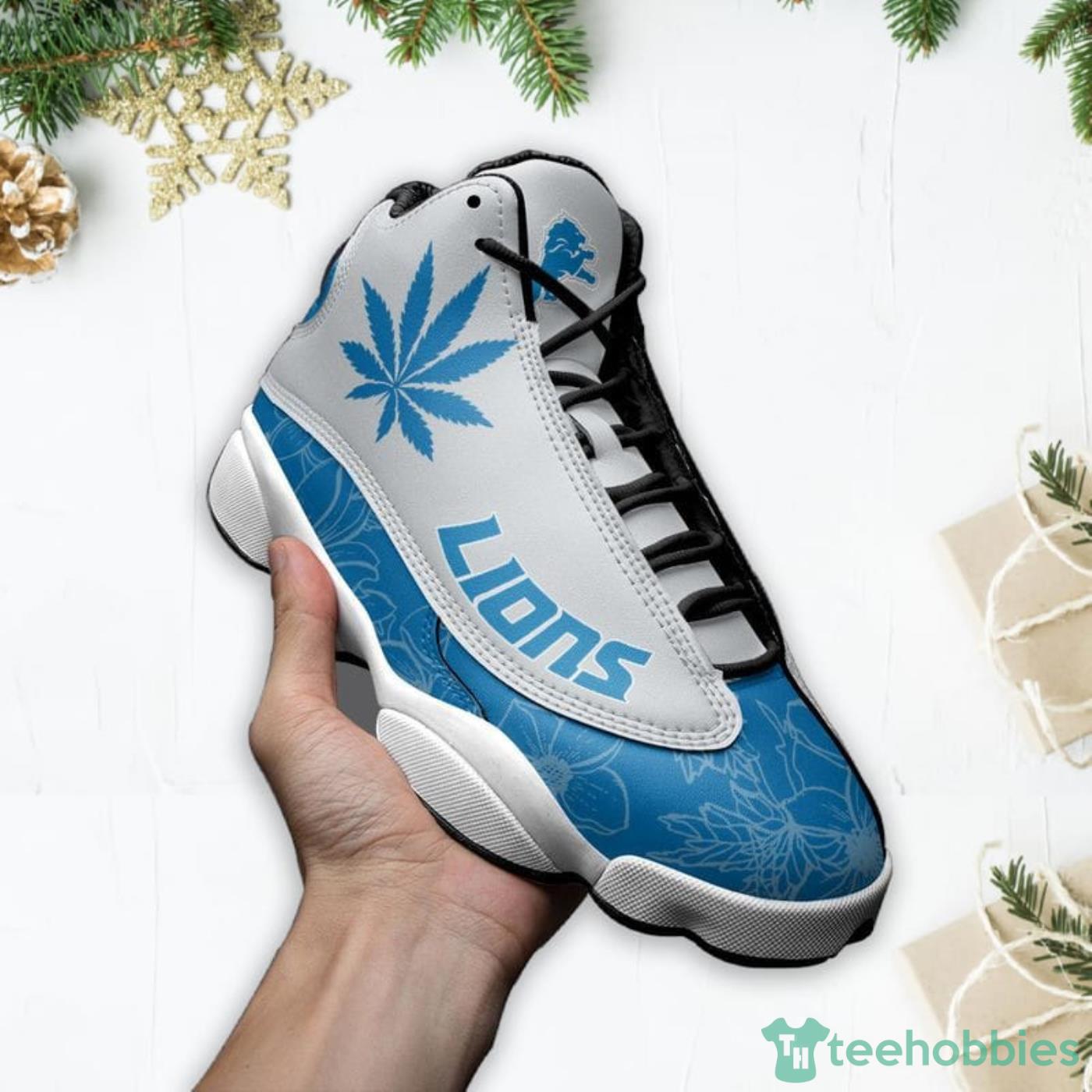 Detroit Lions Sport team Air Jordan 13 Sneakers Shoes