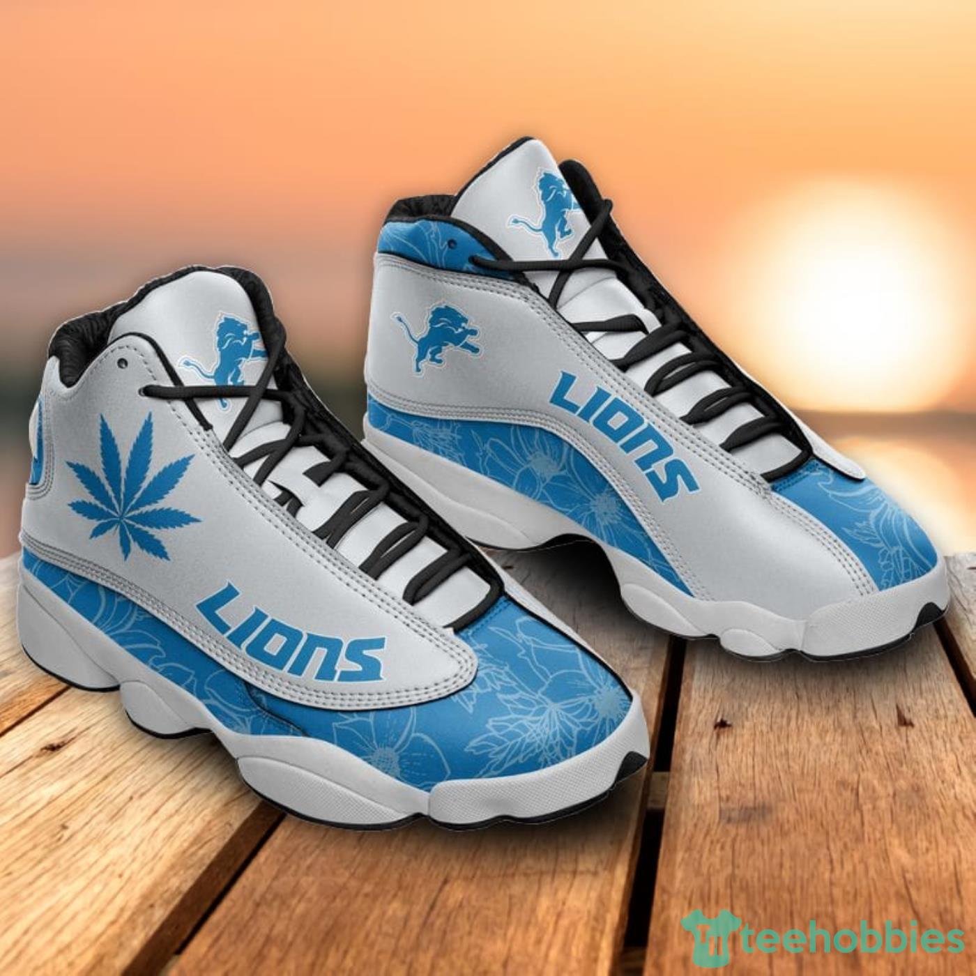 Detroit Lions Cute Baby Yoda High Top Shoes Fan Gift