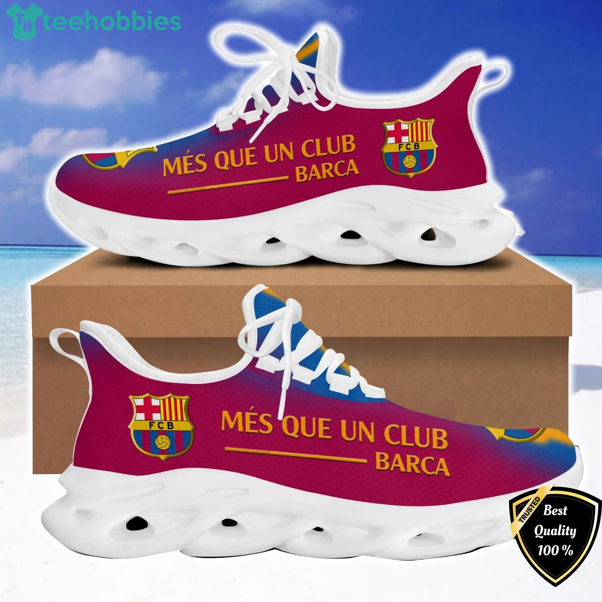 FC Barcelona Blue In Sneaker Max Soul Shoes Gift For Fans Sport