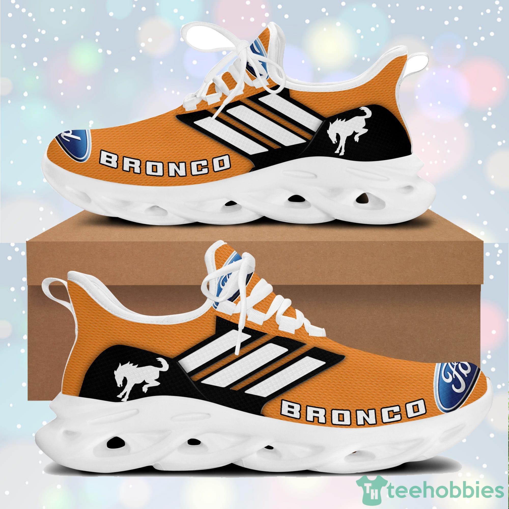 Denver Broncos NFL Striped Style Special Max Soul Shoes Running