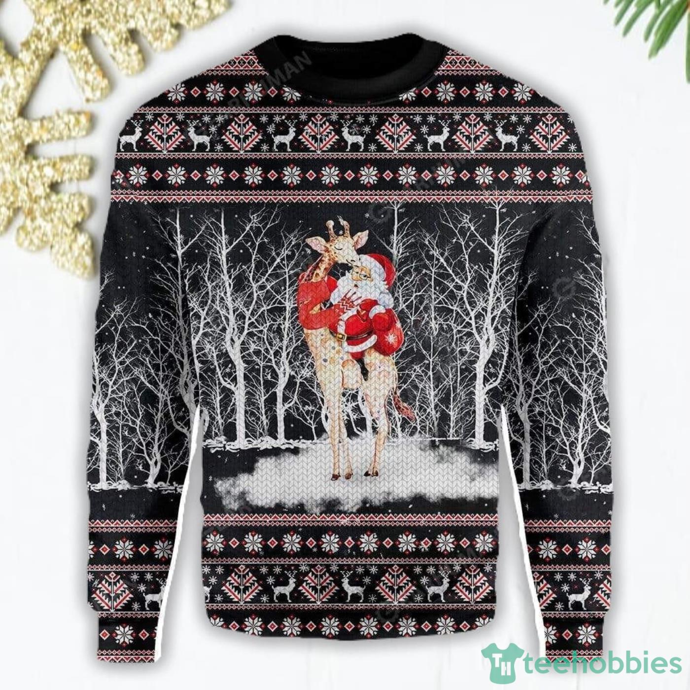 Santa Christmas Gift Ugly Christmas Sweater