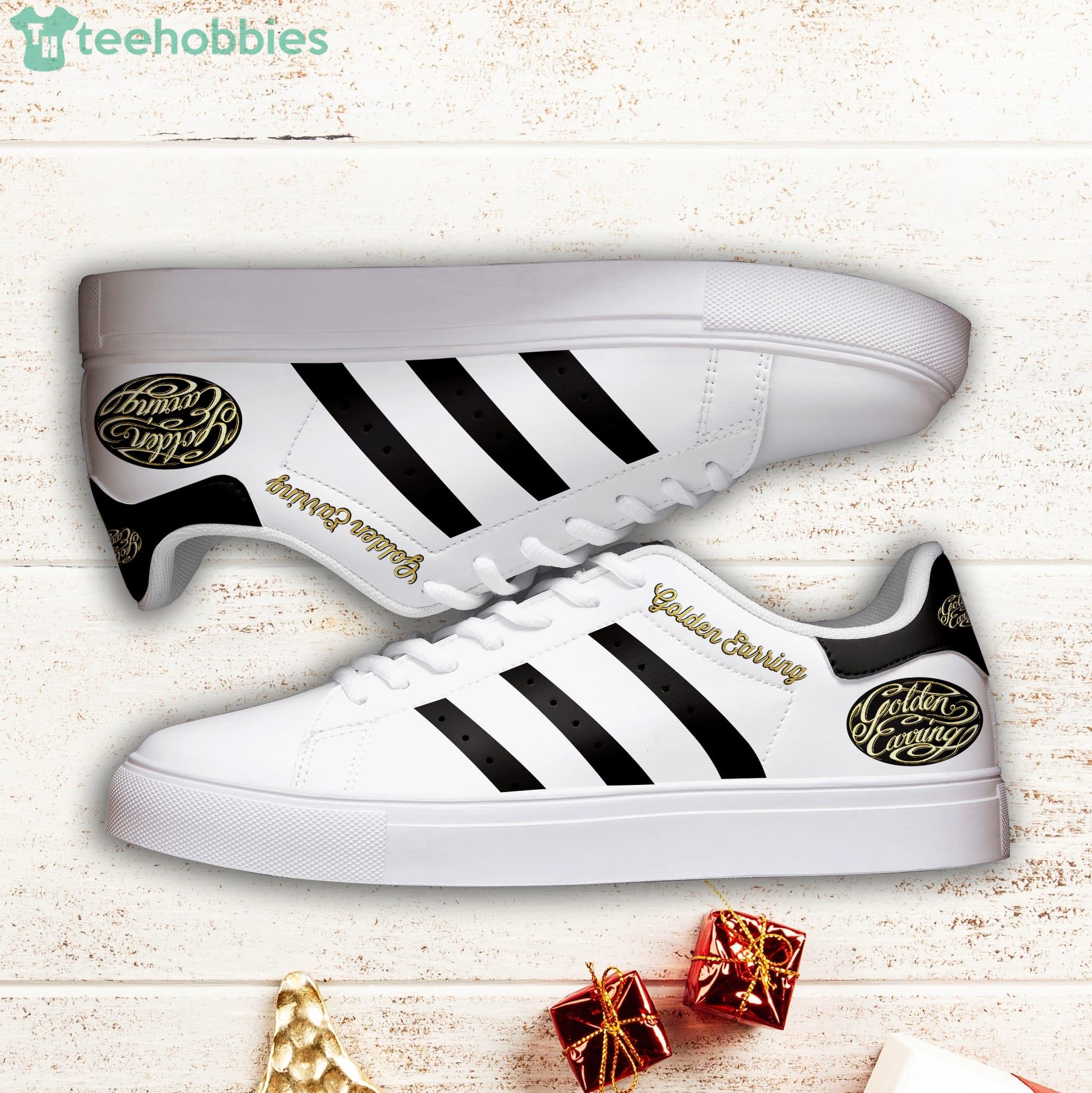 Golden Earring White Stan Smith Low Top Skate Shoes Product Photo 1 Golden Earring White Stan Smith Low Top Skate Shoes Product Photo 1