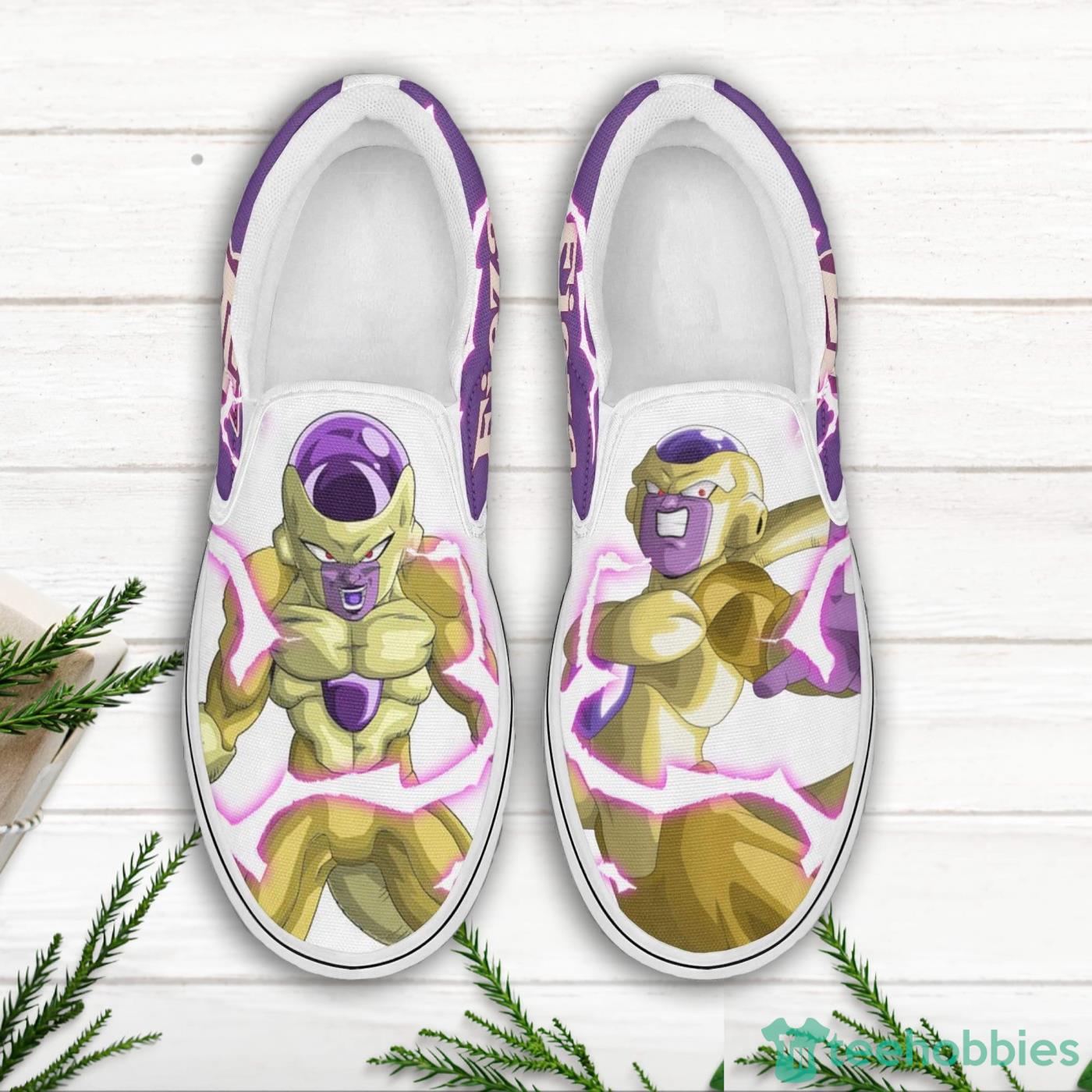 Golden Frieza Custom Dragon Ball Anime Air Jordan 13 Shoes