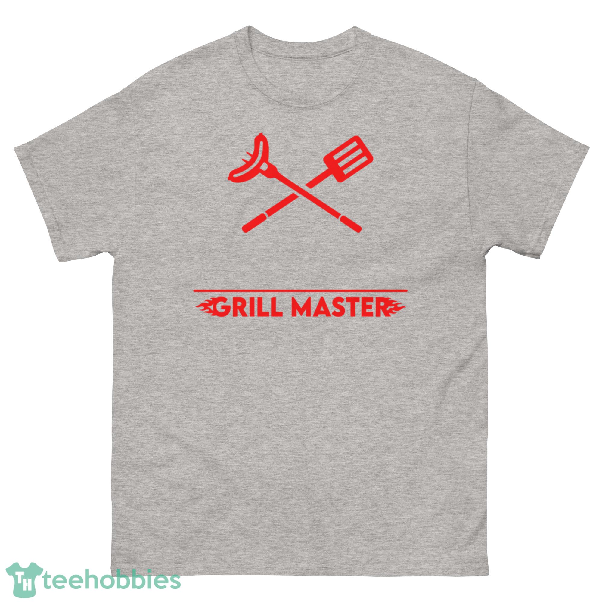 Grill Master Personalized Name Apron Red Shirt - G500 Men’s Classic T-Shirt
