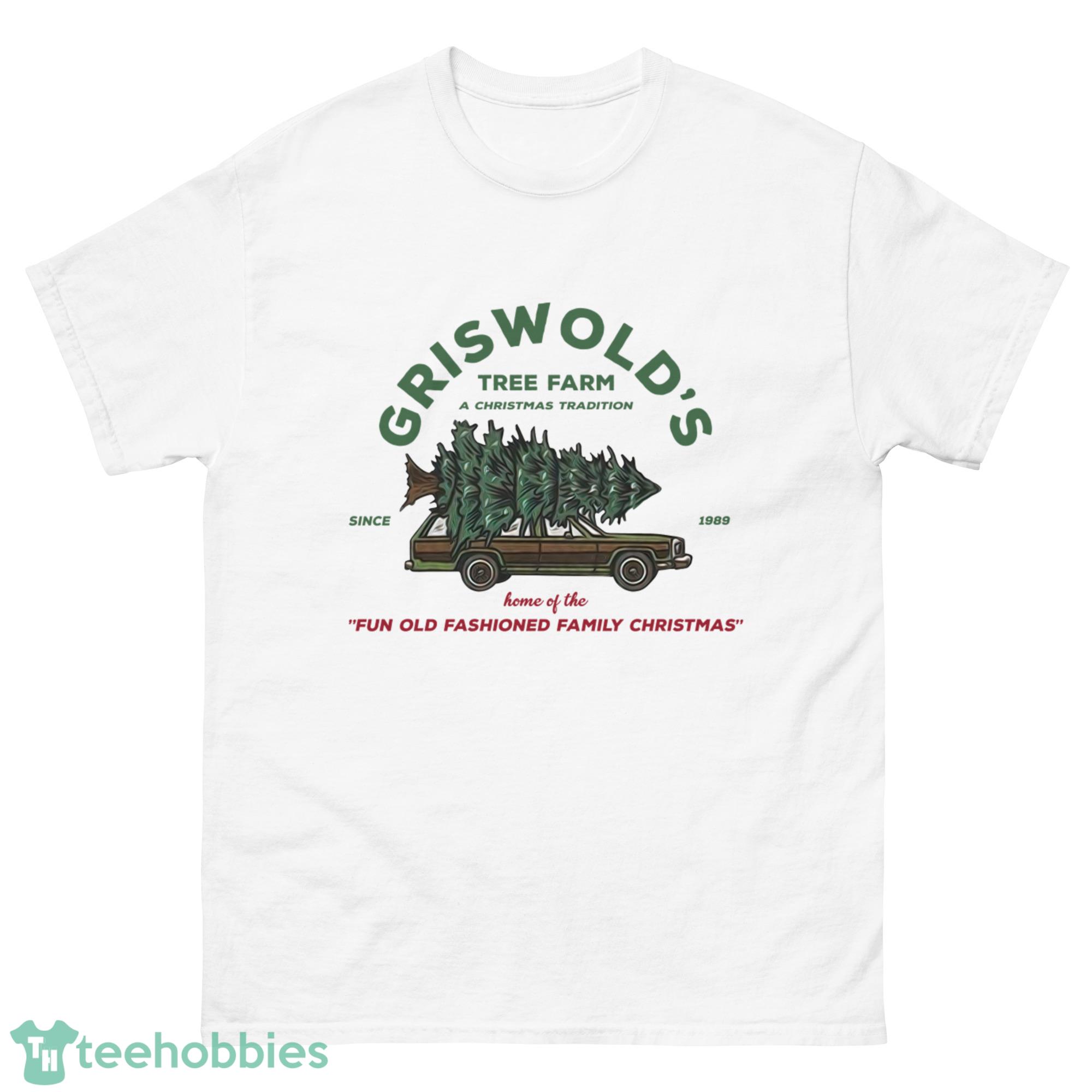 Grisword's Tree Farm Christmas Tree Shirt - G500 Men’s Classic T-Shirt-1