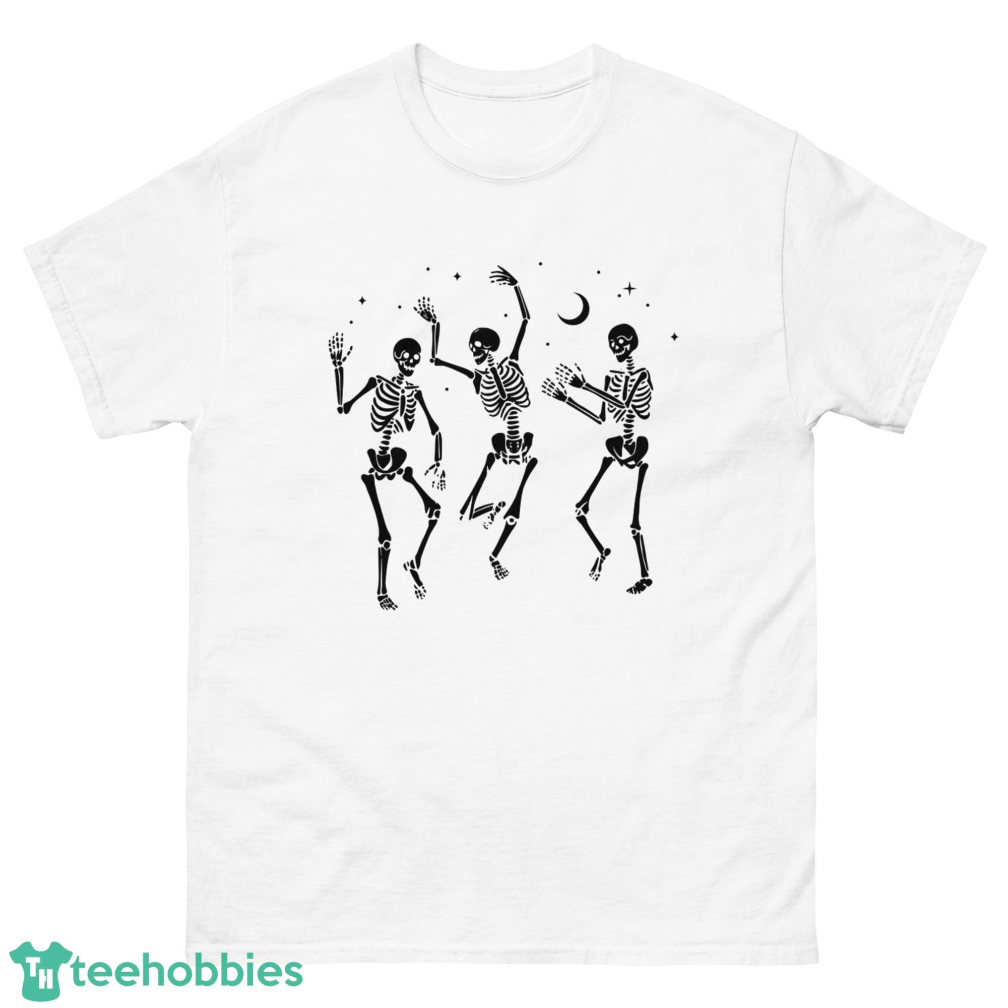 Halloween Party Dancing Skeleton Shirt - G500 Men’s Classic T-Shirt-1