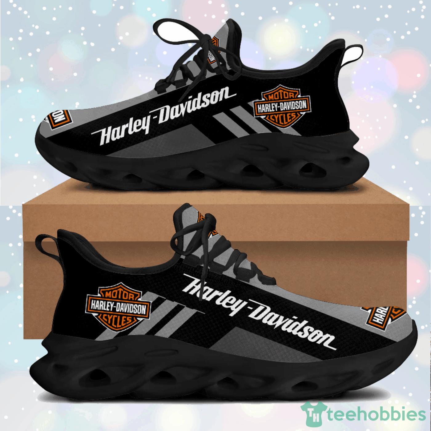 Harley Davidson Max Soul Sneaker Black Running Shoes Product Photo 1
