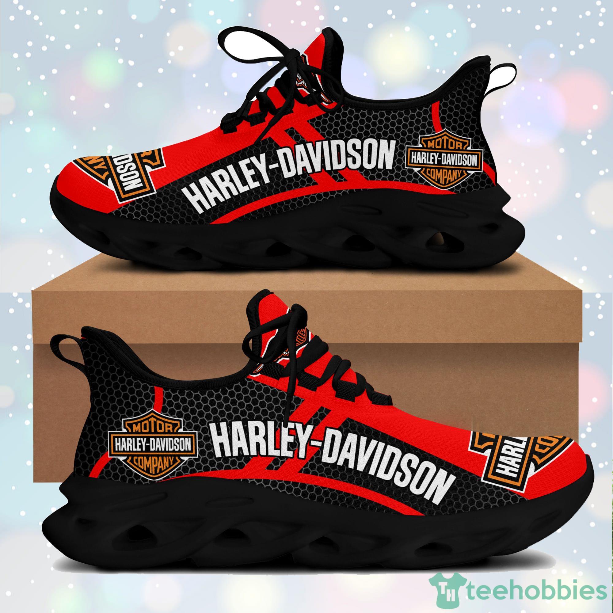 Harley Davidson Red Max Soul Shoes For Fans Product Photo 1