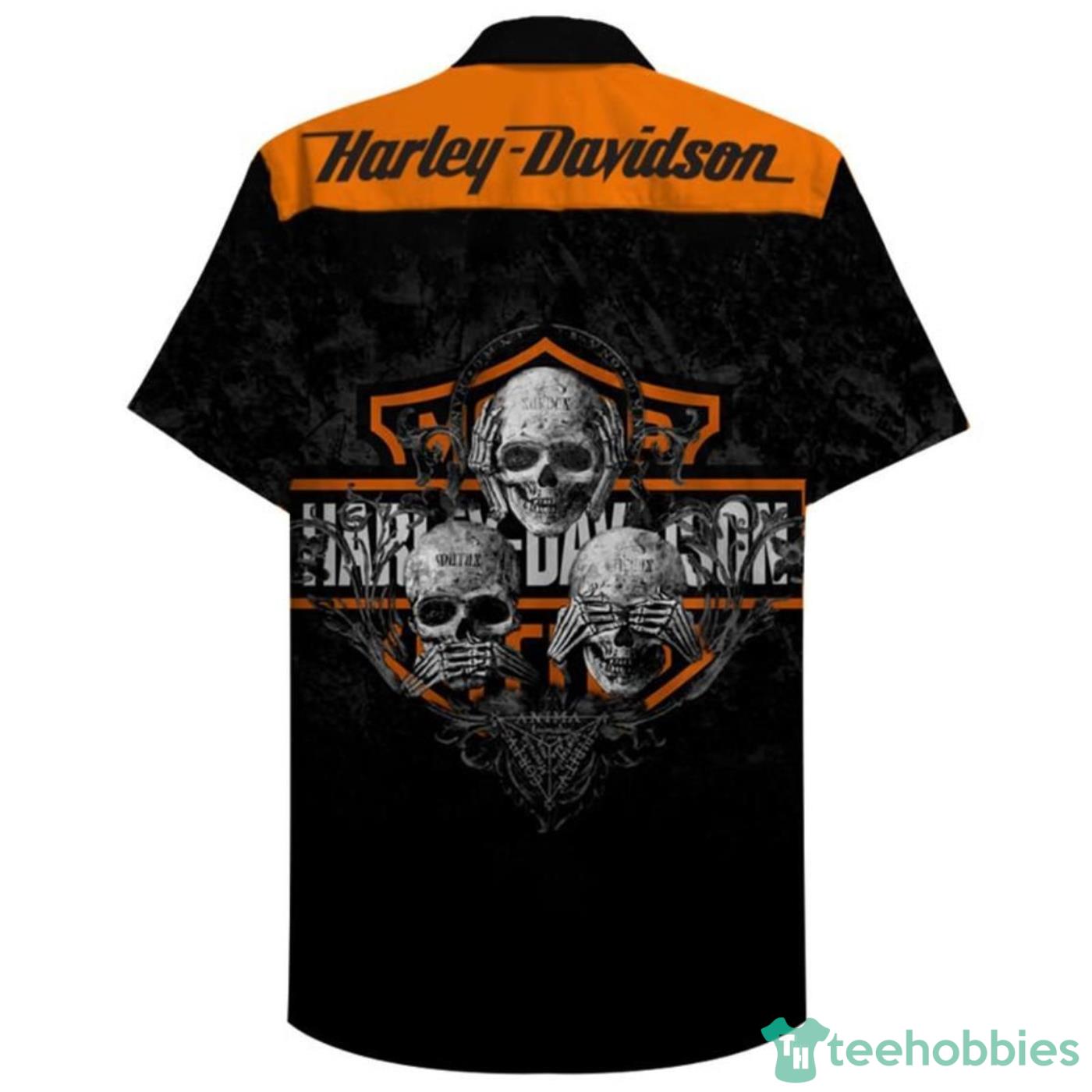 Dallas Cowboys Harley Davidson Skull Shirt - High-Quality Printed