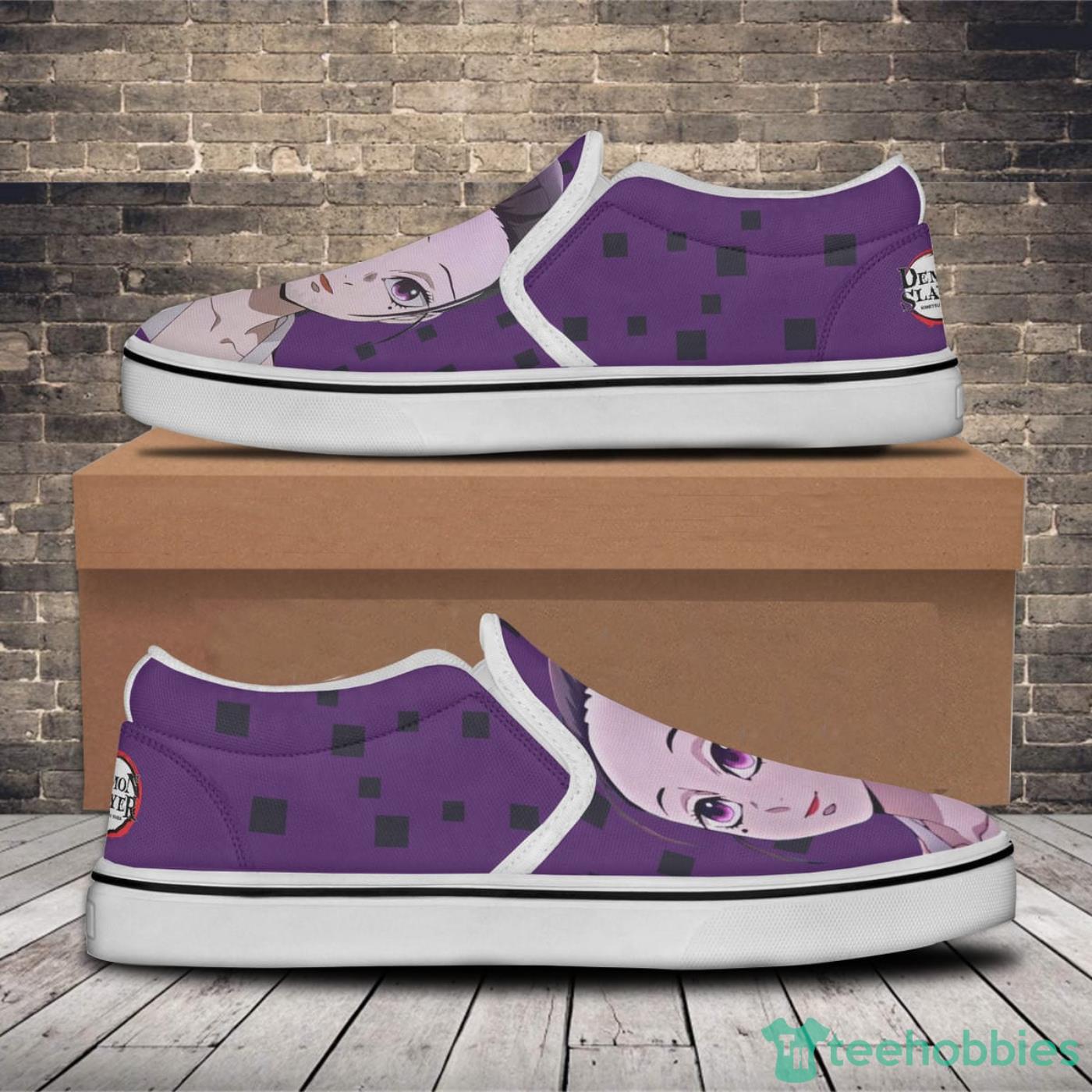 Hinatsuru Shoes Custom Demon Slayer Anime Slip On Shoes