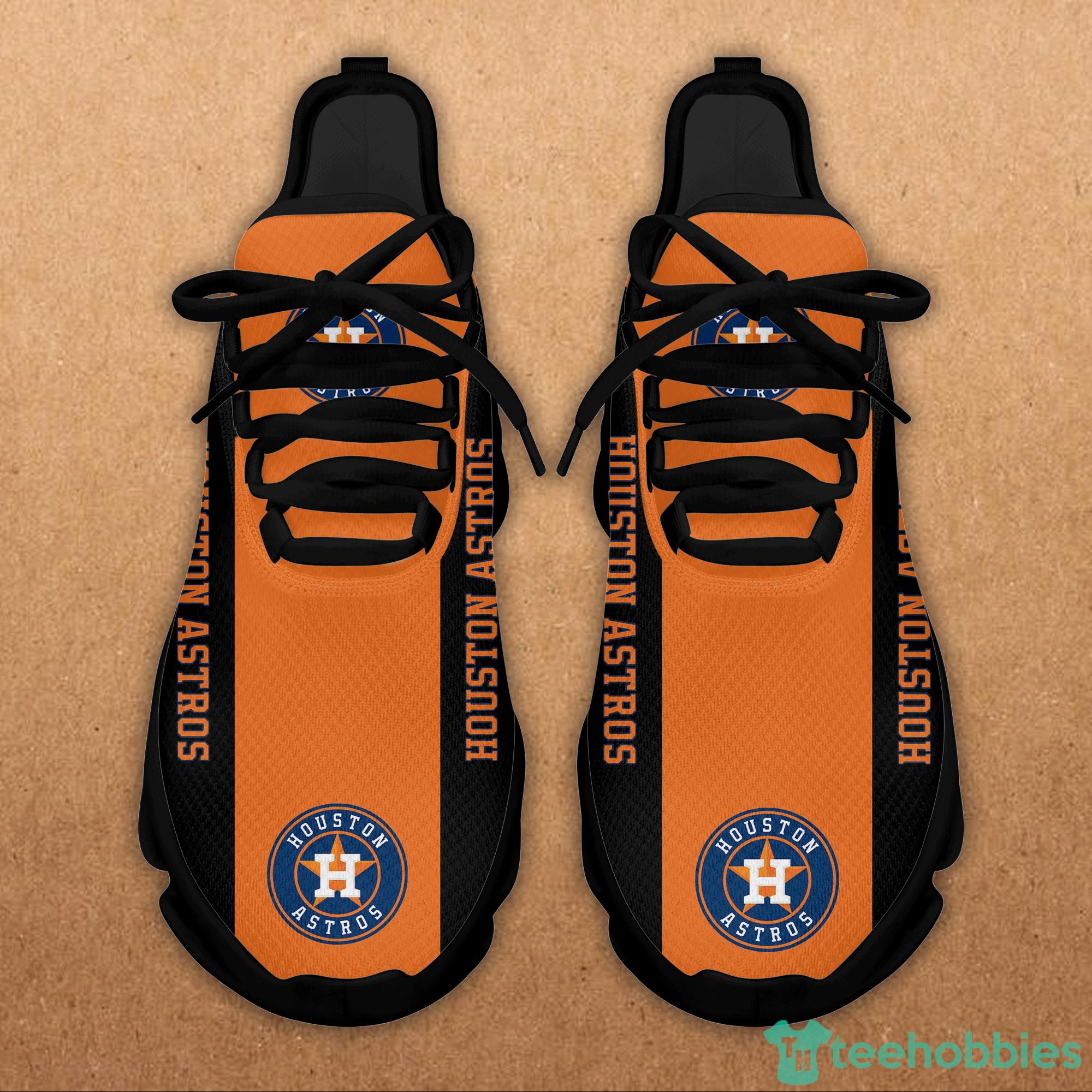 NEW MLB Houston Astros Adidas Custom Name Max Soul Sneaker • Kybershop
