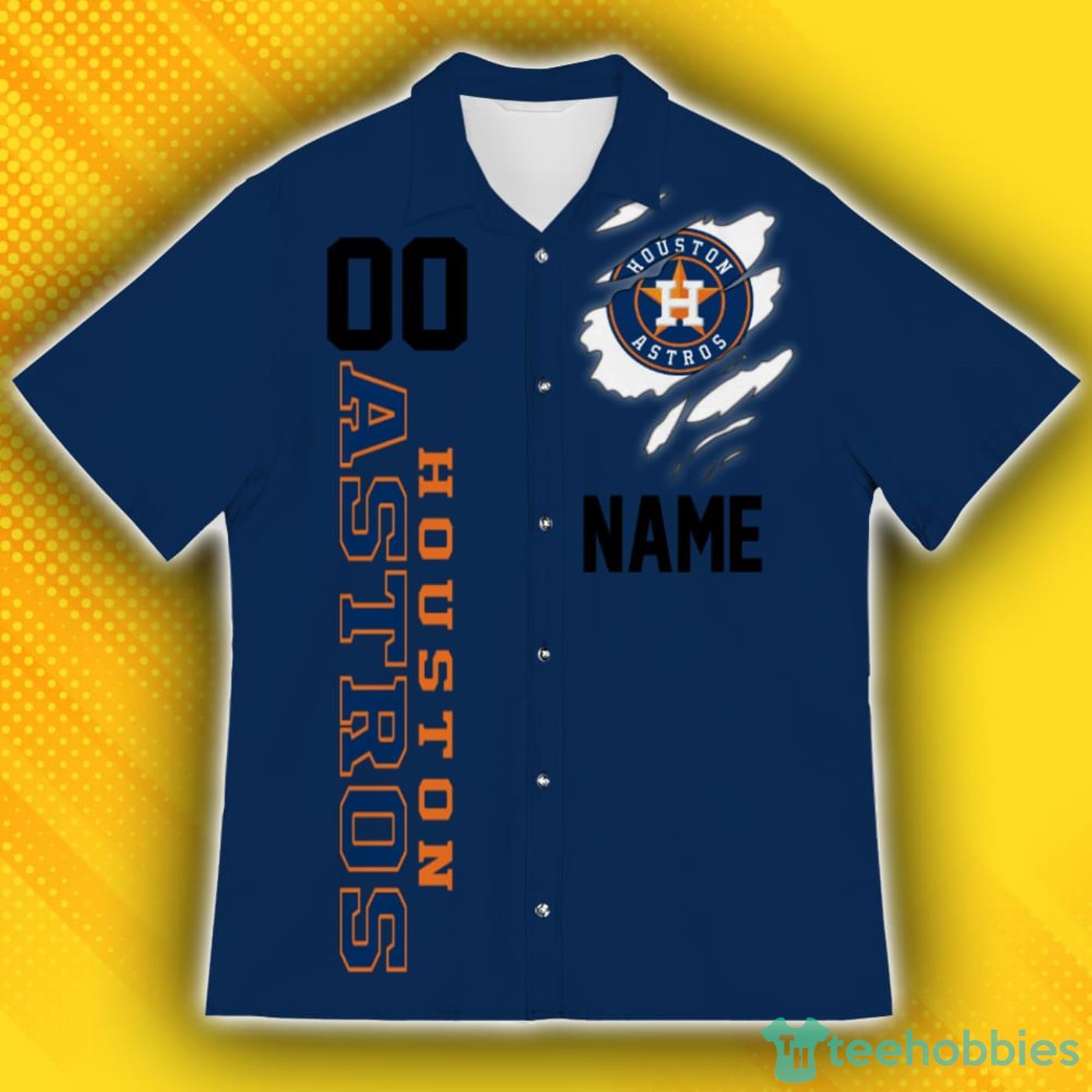 Houston Astros Baseball Jersey All Over Hawaiian Shirt And Short Set -  Freedomdesign
