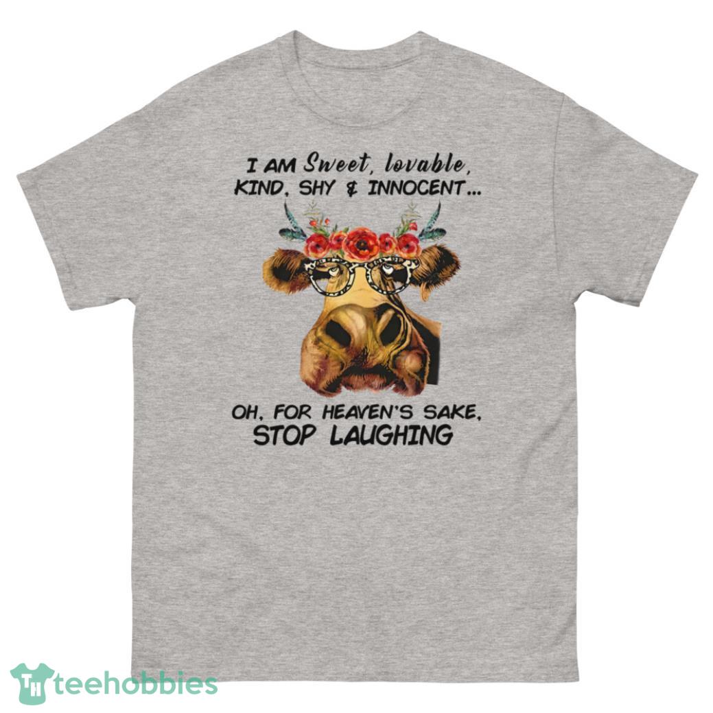 I Am Sweet Lavable Kind Shy Innocent Cow Farm Shirt - G500 Men’s Classic T-Shirt