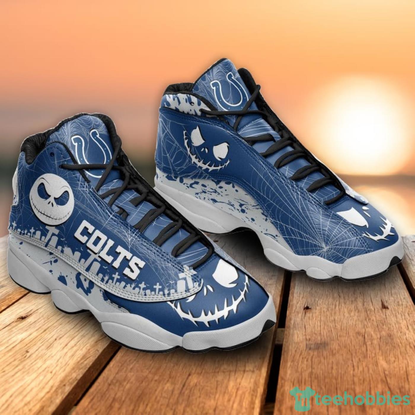 Indianapolis Colts Air Jordan 13 Sneaker Shoes